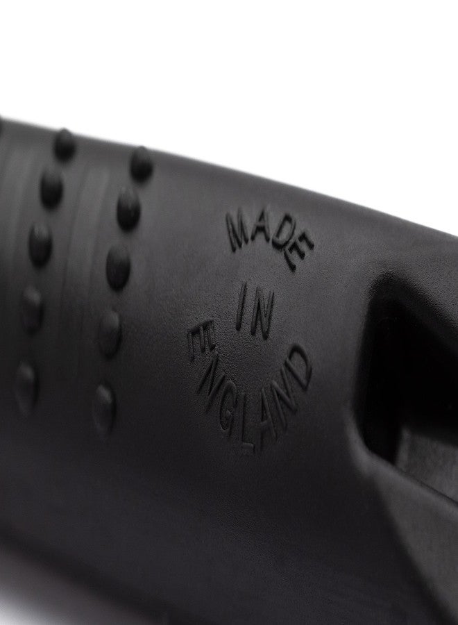 أكمي صافرة تدريب الكلاب الاحترافية ACME Alpha 210.5 بمقبض مريح مُحسّن. مصنوعة من بلاستيك خالٍ من مادة BPA. مستوى الصوت 110 ديسيبل. تردد قياسي للكلاب الصغيرة. مقاومة للماء. صُنعت في المملكة المتحدة (أسود). - Image 5